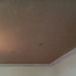 ceiling - coved and plastered