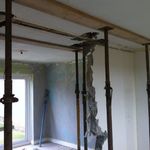 Steel lintel - before installation