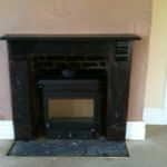 plastering a fire surround