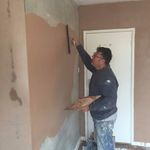 Bedroom in Weymouth plastering